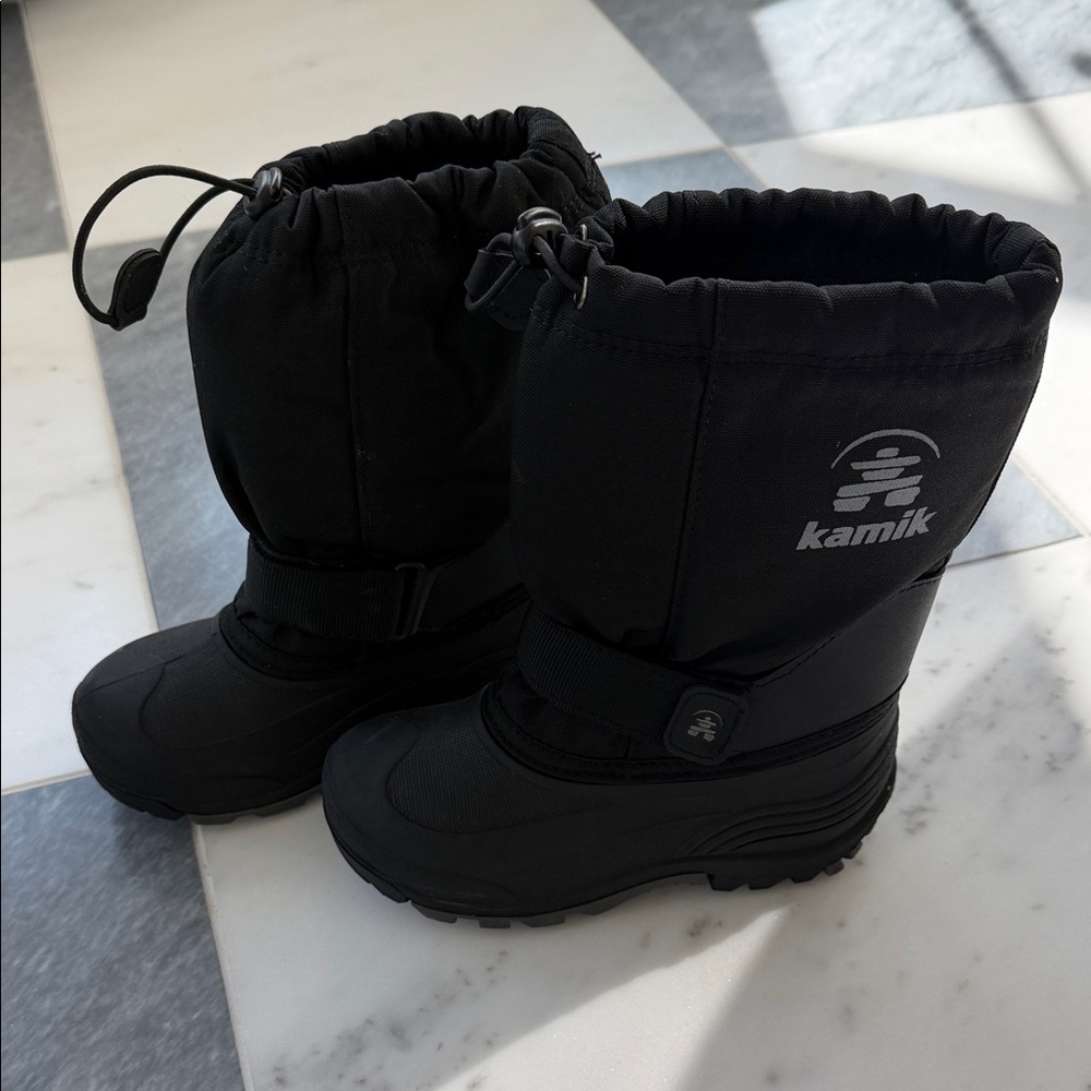 Kamik Black Snow Boots